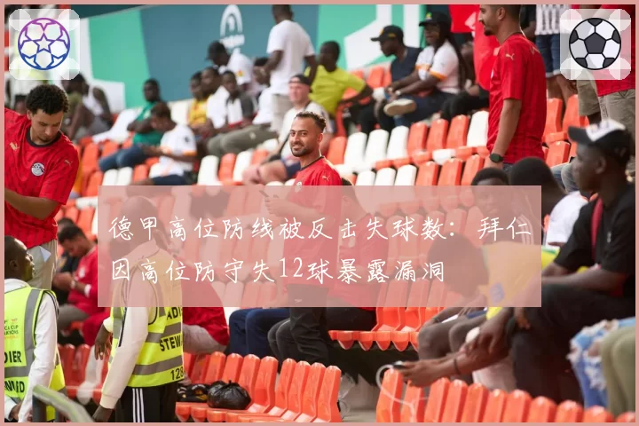 德甲高位防线被反击失球数：拜仁因高位防守失12球暴露漏洞